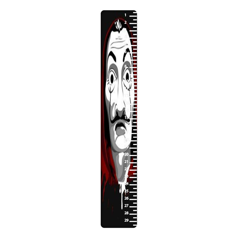خط کش 30 سانتی متر طرح Money Heist کد 2112