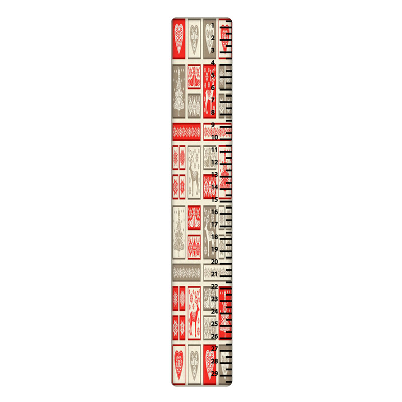 خط کش 30 سانتی متر طرح بابانوئل کد 149