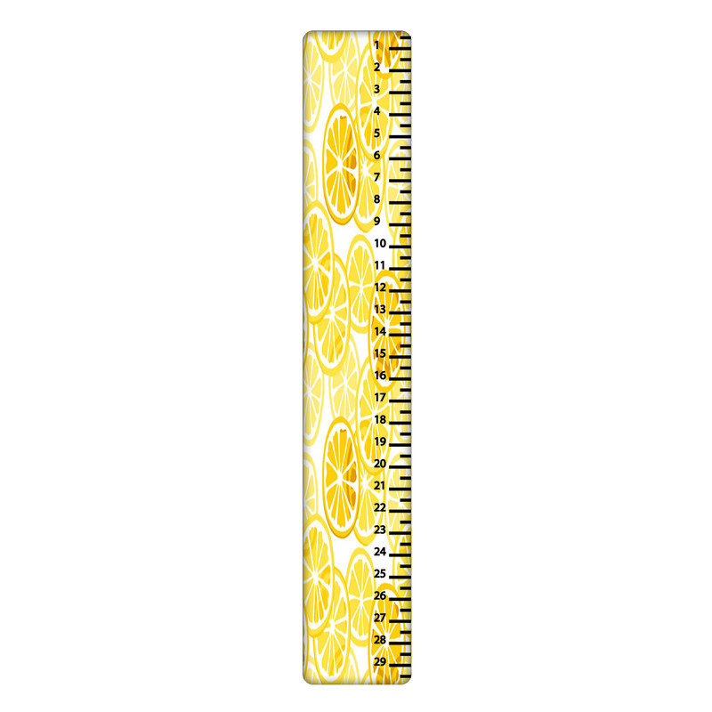 خط کش 30 سانتی متر طرح لیمو کد 138