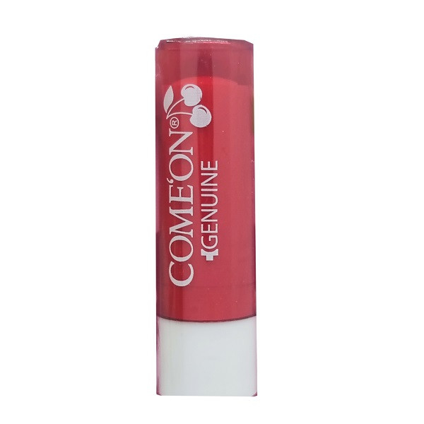 بالم لب نرمکننده کامان مدل SOUR CHERRY SHINE 01 با ویتامین A و C، روغن آرگان، شی باتر و عصاره آلبالو، حفظ رطوبت و رفع خشکی لب، حجم 5 میلیلیتر