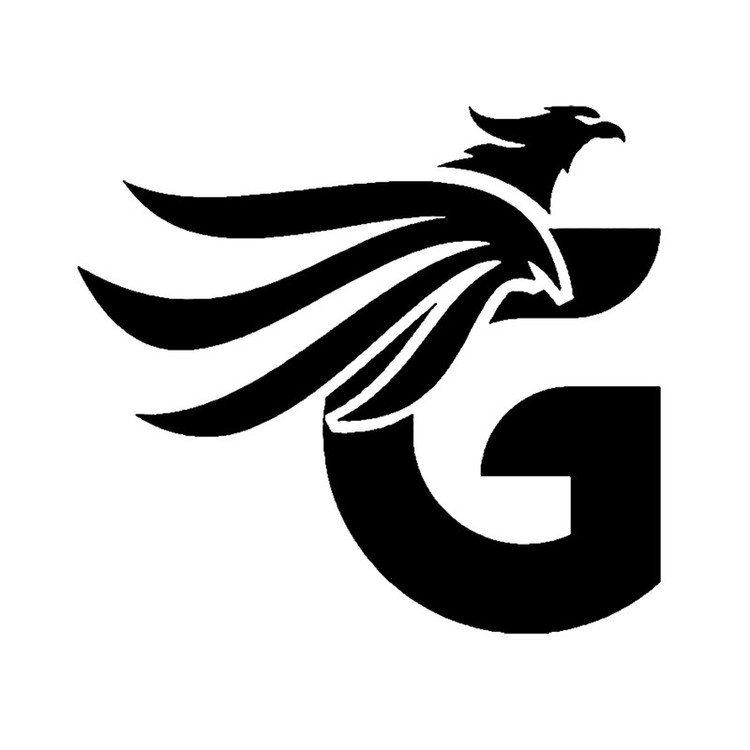 شابلون باتیس آرت طرح حرف G کد 892