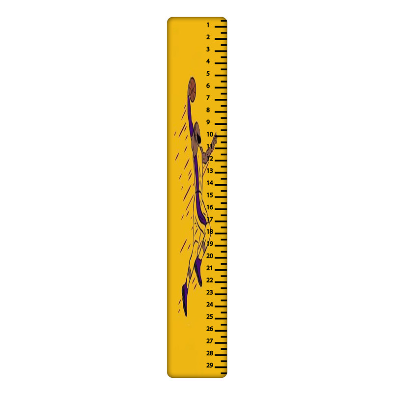 خط کش 30 سانتی متر طرح بسکتبال کد 791