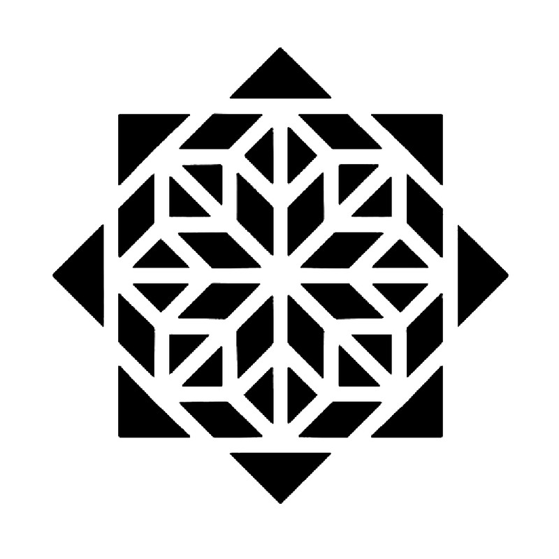 شابلون باتیس آرت طرح اسلیمی کد 027