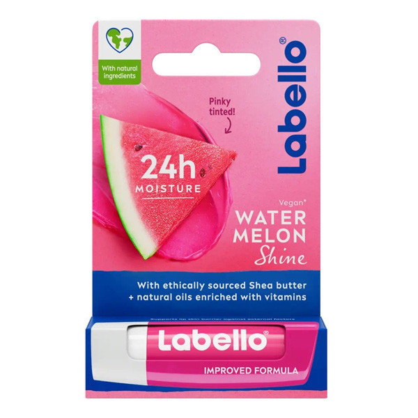 بالم لب ماتیکی لابلو مدل WATERMELON کد 2 با فرمول مرطوبکننده حاوی شیباتر و روغن آفتابگردان مناسب لبهای خشک و بانوان