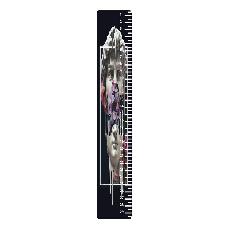 خط کش 30 سانتی متر طرح مجسمه 625
