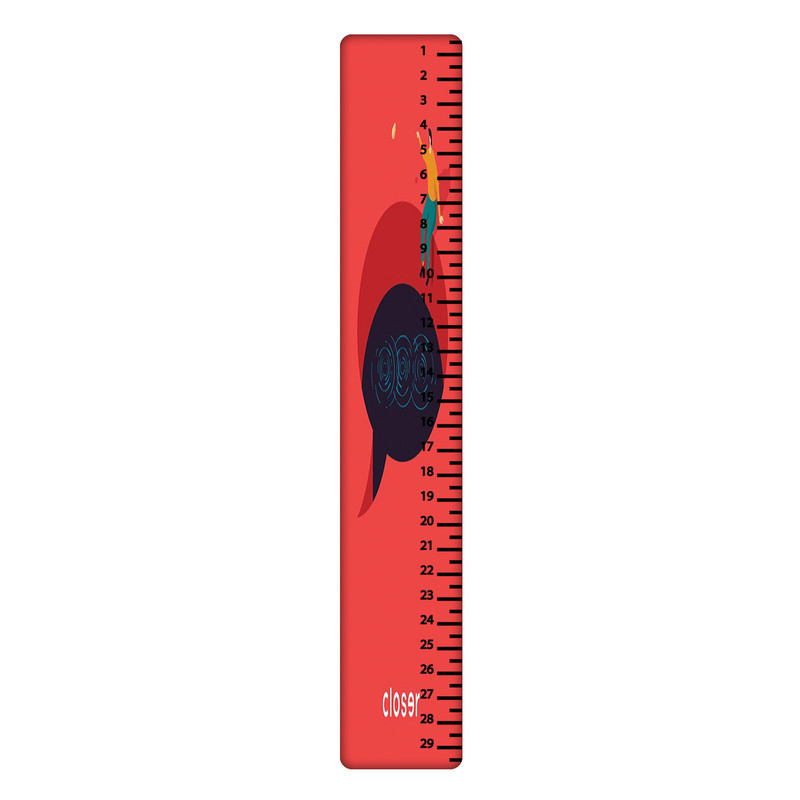 خط کش 30 سانتی متر طرح پسر کد 770