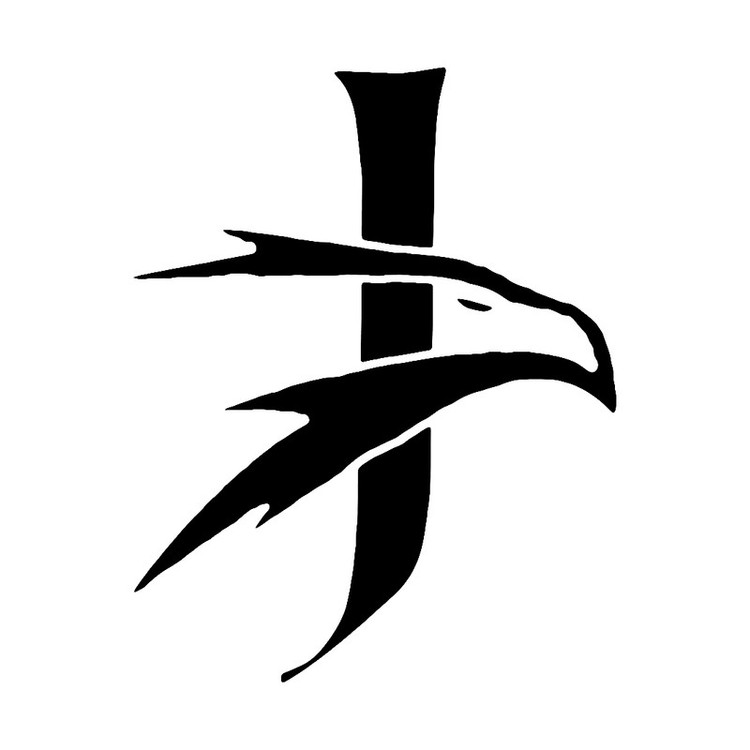 شابلون باتیس آرت طرح J کد 847