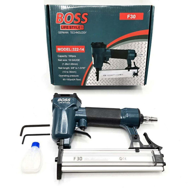 میخ کوب بادی باس مدل BS-322-14 سایز10-30 میلیمتری