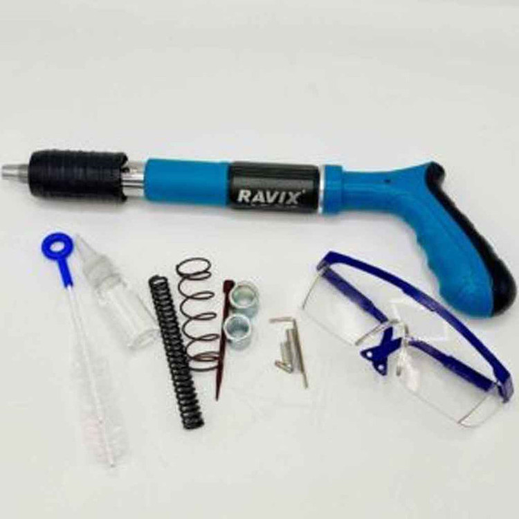 میخکوب دستی راویکس مدل ONE-STOP-TOOLS-STATION سایز 45 سانتی متر مجموعه 30 عددی
