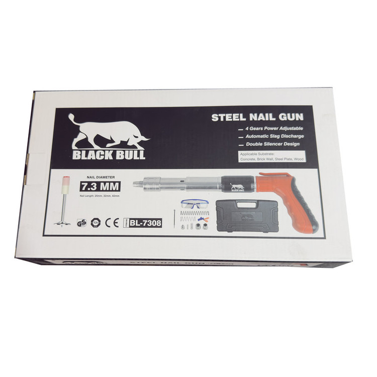 میخ کوب تفنگی بلک بول مدل فلزی کد SMT-7308سایز 42-25 میلی متر