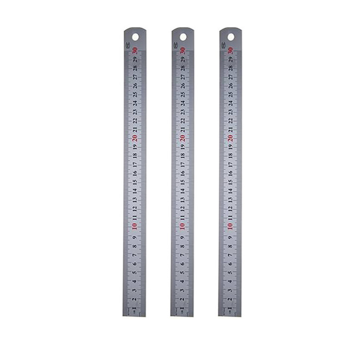 خط کش 30 سانتی متری کد R88 بسته 3 عددی