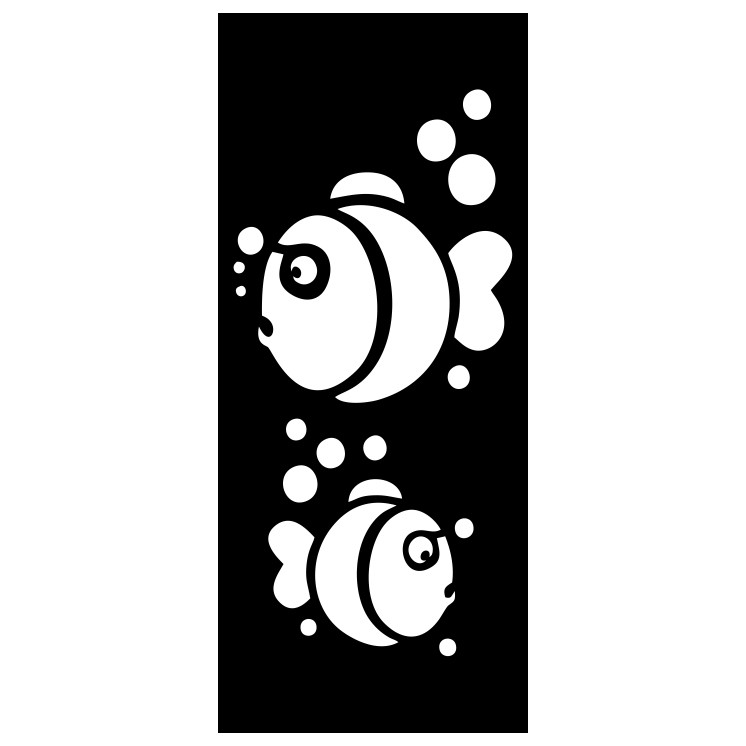 شابلون مدل ماهی کد SP419-2
