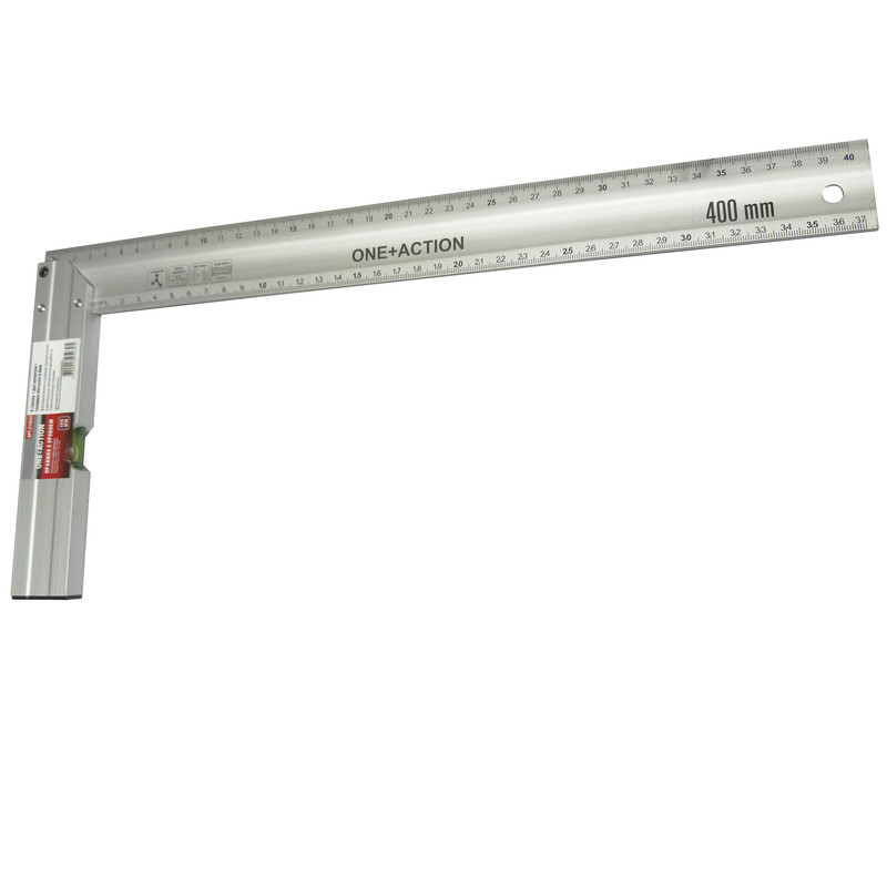 گونیا نجاری  وان اکشن مدل تراز دار کدSMT-ONE ACTION-40CM-TARAZDARسایز 40 سانتی متر