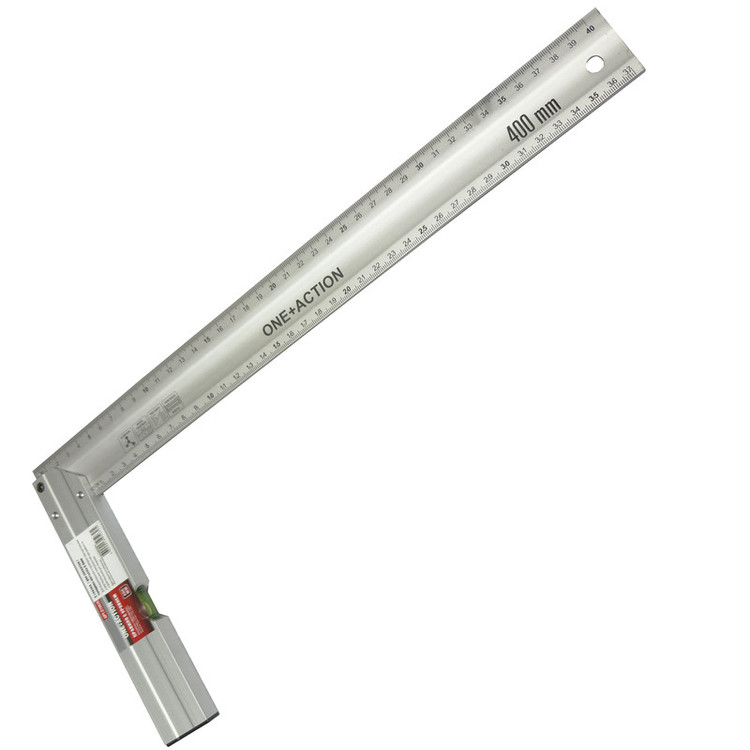 گونیا نجاری وان اکشن مدل تراز دار کدSMT-ONE ACTION-40CM-TARAZDARسایز 40 سانتی متر