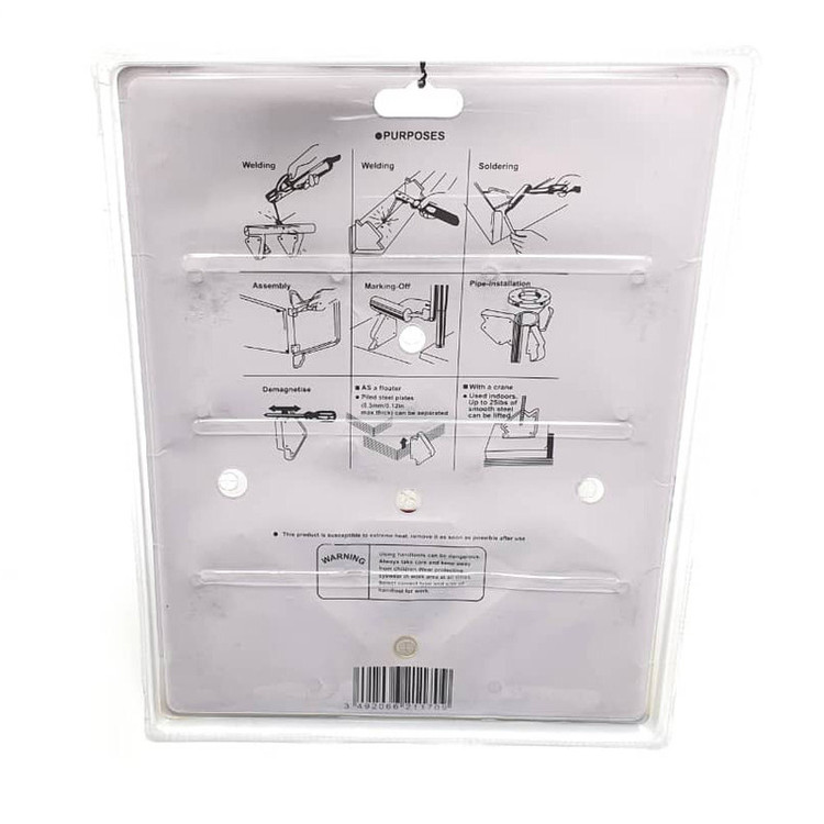 گونیا جوشکاری مدل WELDING-MAGNET-6 PC مجموعه 6 عددی