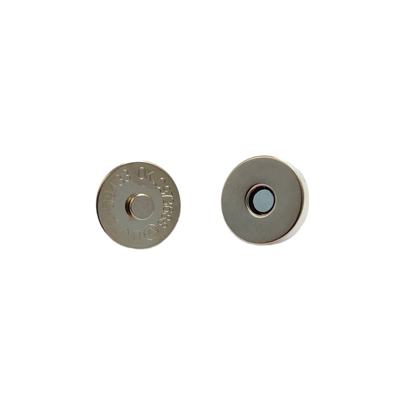 دکمه آهنربایی مدل 1.5CM-Steel بسته 6 عددی