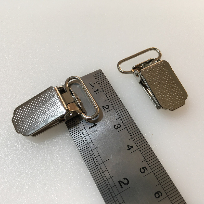 گیره ساسبند مدل پلاستیک دار کد StL2cm بسته 50 عددی