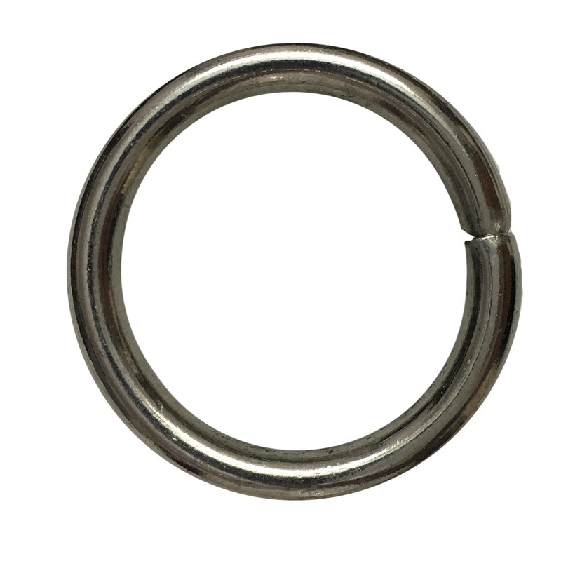 یراق کیف دوزی مدل گرد کد Steel-3Cm بسته 4 عددی