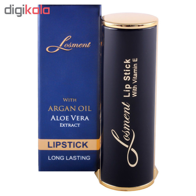 رژلب جامد بادوام لوسمنت حاوی روغن آرگان مدل Long lasting شماره L451