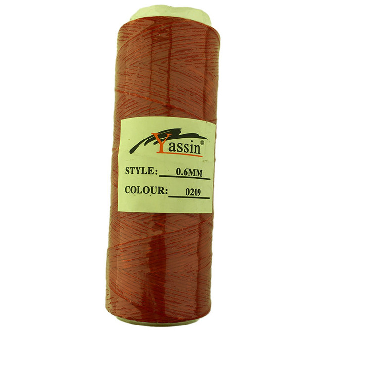 نخ موم دار کد YSN0.6m5RED طول 100 متر بسته 5 عددی