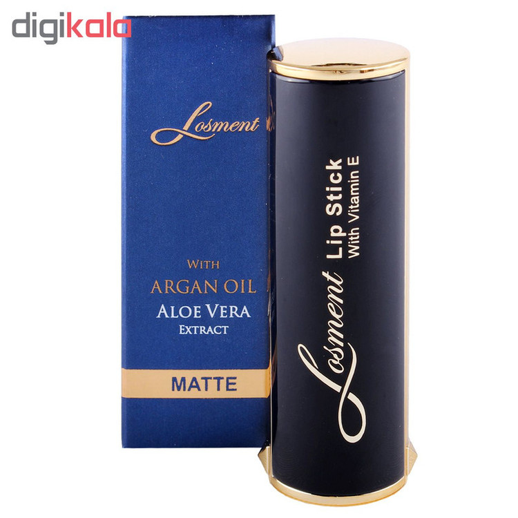 رژلب جامد مات لوسمنت حاوی روغن آرگان شماره L407