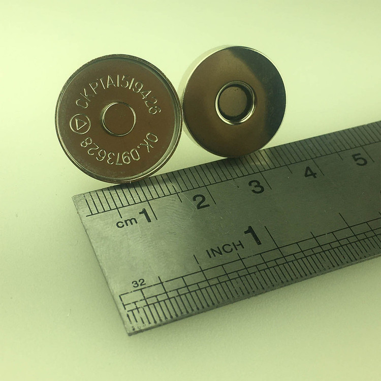 دکمه دوتکه مدل قابلمه ای کد STL بسته 5 عددی