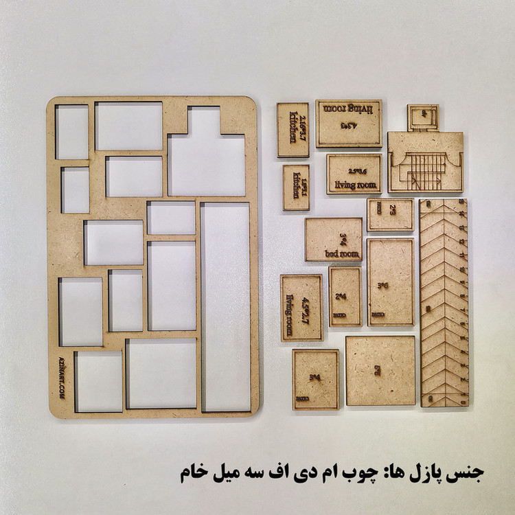 شابلون مدل طراحی معماری نظام مهندسی کد SM1-1 مجموعه 32 عددی