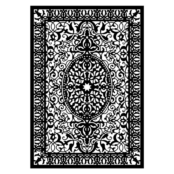 شابلون مدل فرش سنتی کد SP9312