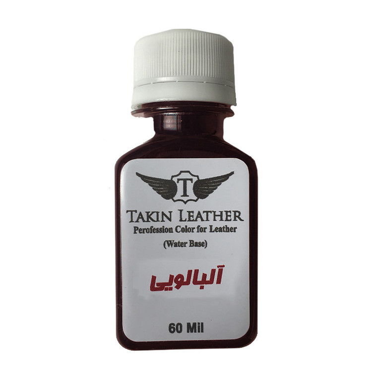 رنگ رویه چرم تکین مدل حکاکی کد 10XProحجم 60 میلی لیتر بسته 10 عددی