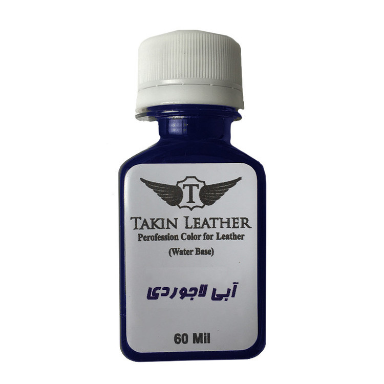 رنگ رویه چرم تکین مدل حکاکی کد 10XProحجم 60 میلی لیتر بسته 10 عددی