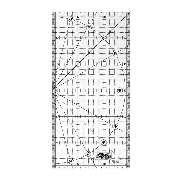 خط کش الفا کد MQR-15*30