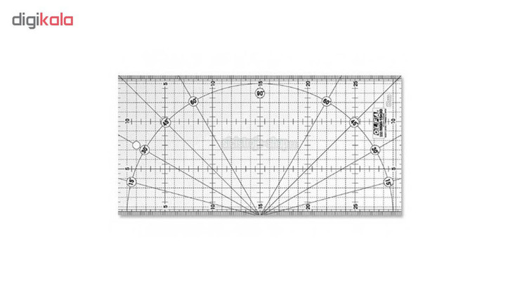 خط کش الفا کد MQR-15*30