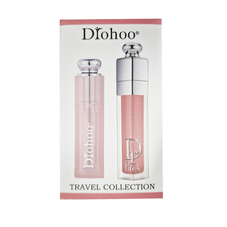 رژ لب مایع مات دکتر هو مدل Travel Collection به همراه بالم حرارتی دکتر هو مدل Travel Collection شماره 246