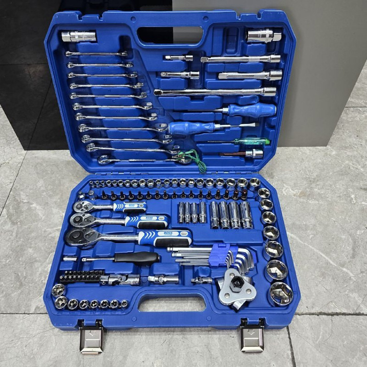 مجموعه 121 عددی ابزار دستی باس مدل bs-121pcs