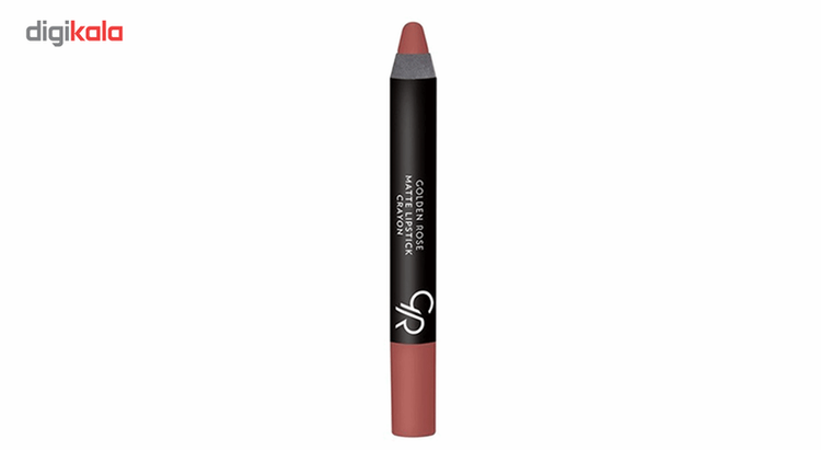 رژ لب مدادی مات گلدن رز شماره 21