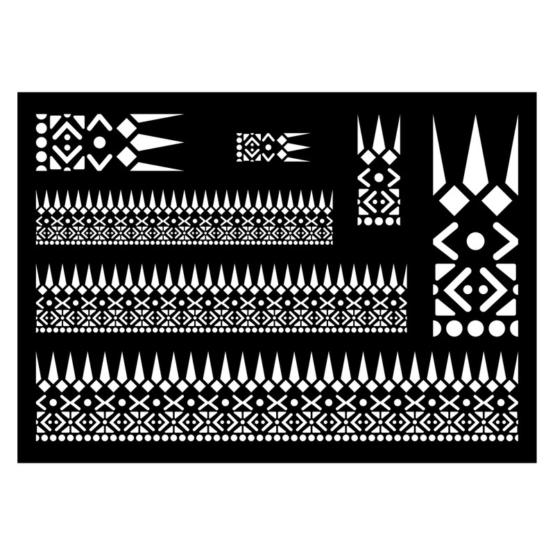شابلون مدل حاشیه کد SP859