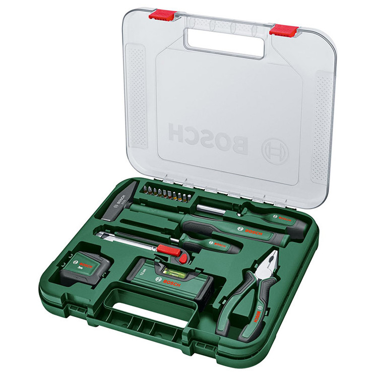 مجموعه 17 عددی ابزار دستی بوش مدل حرفه ای کد PRO TOOL BOX 0600A02BY5