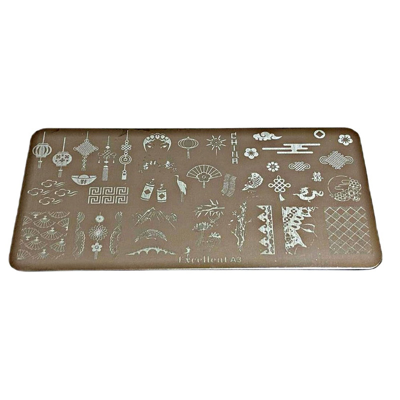شابلون طراحی ناخن اکسلنت مدل A3