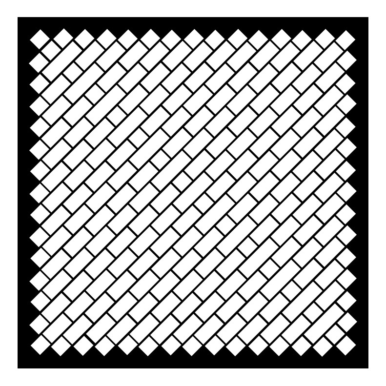 شابلون مدل دیوار آجری کد SP561-1