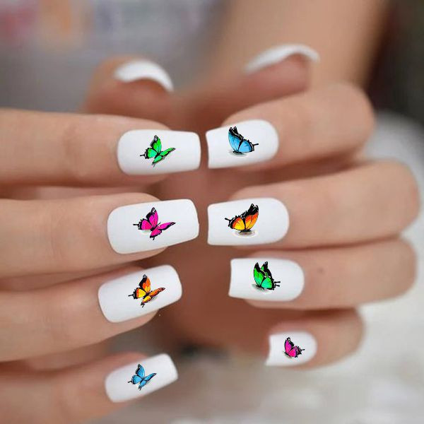 برچسب لنز ناخن کد BLNG6637 مجموعه 2 عددی