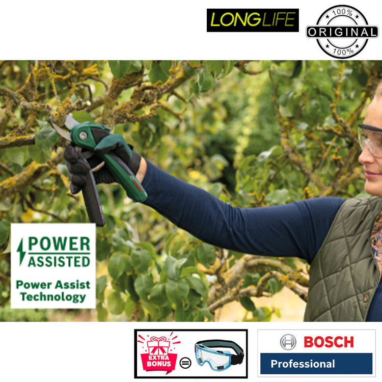 قیچی باغبانی شارژی بوش مدل Easy Purne Power Assisted