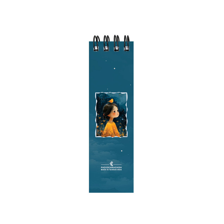 دفترچه یادداشت 80 برگ پدیده نقش مدل mini bell کد 1708