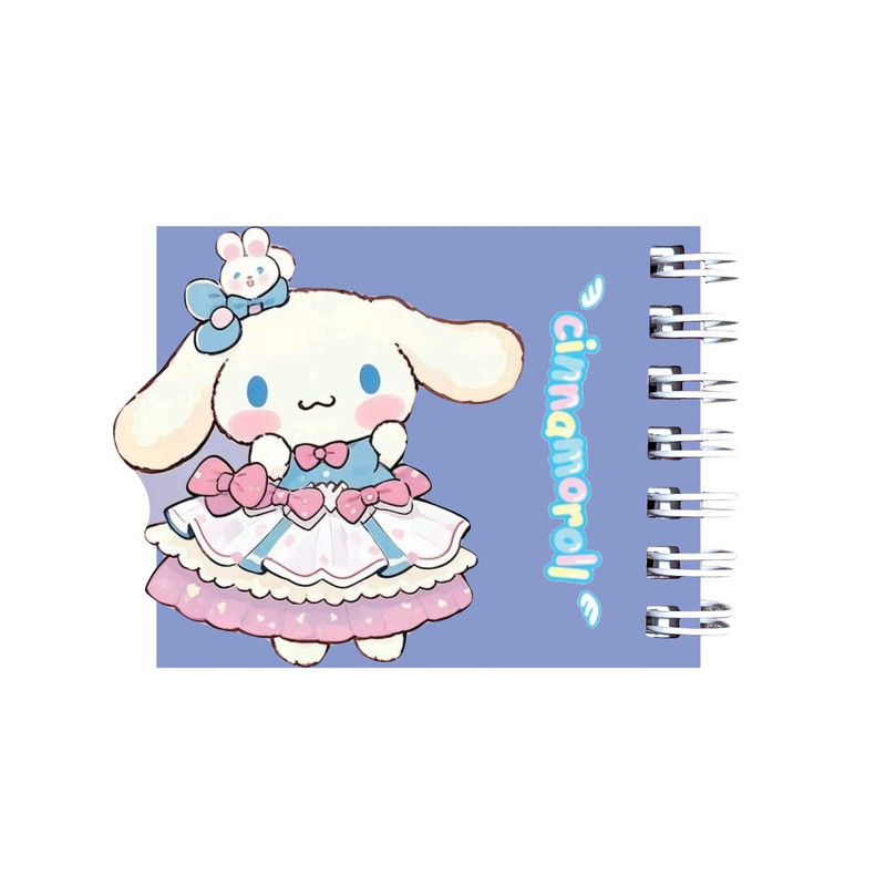 دفترچه یادداشت  25 برگ مدل سینامورول کد 1 Cinnamoroll
