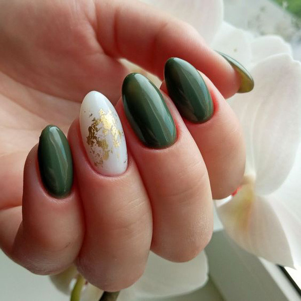 تزئین ناخن مدل ورق طلا مجموعه 2 عددی