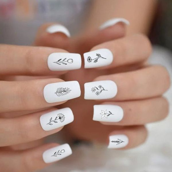 برچسب لنز ناخن مدل BLNG5613 مجموعه 3 عددی