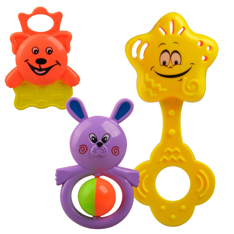 جغجغه مدل BABY Teethers مجموعه 6 عددی