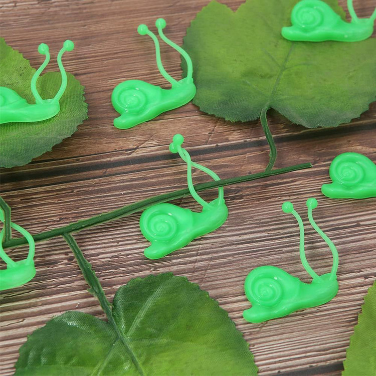 گیره گل رونده طرح حلزون بسته 10 عددی