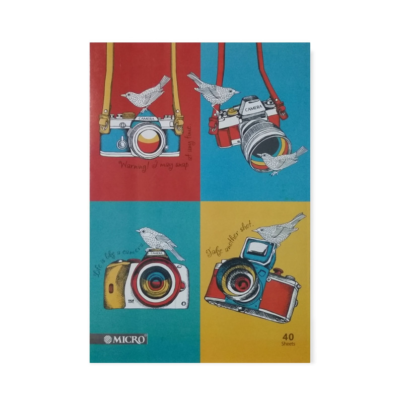 دفتر مشق 40 برگ میکرو کد Zr3731
