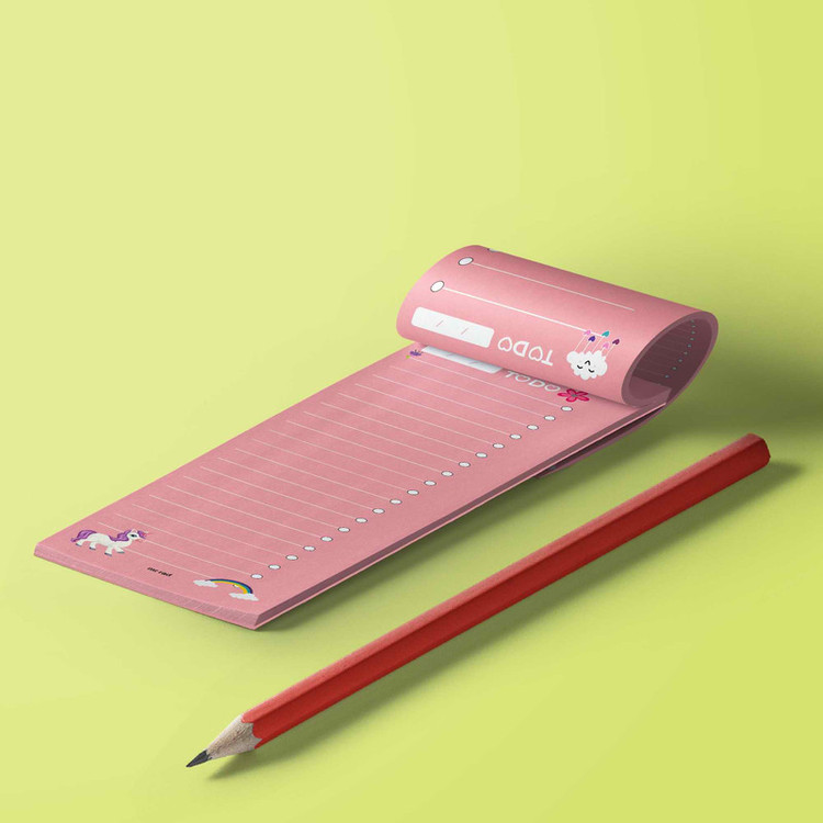 دفترچه یادداشت مستر راد مدل to do list طرح اسب تک شاخ کد uniqurn 1714