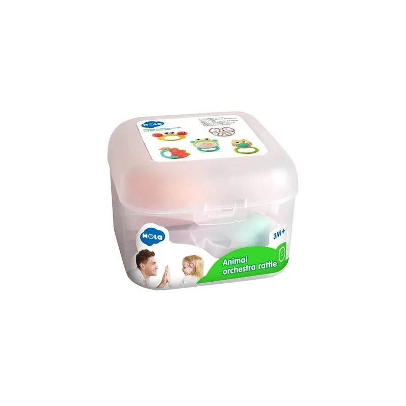 جغجغه هولا کد E318A بسته 5 عددی